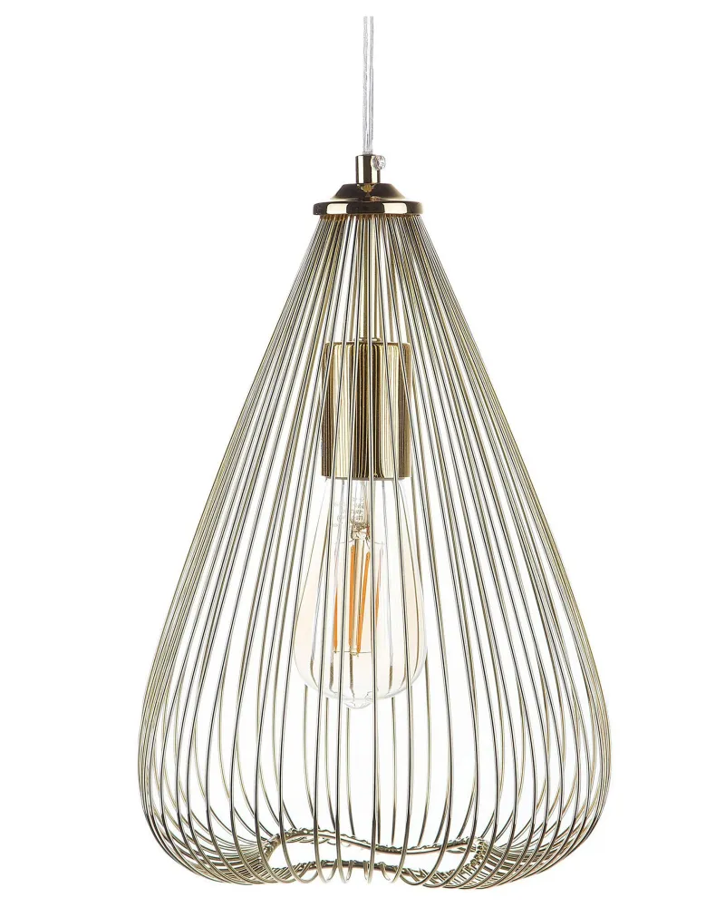 Metal Pendant Lamp Ouro CONCA
