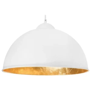 Metal Pendant Lamp White CETINA