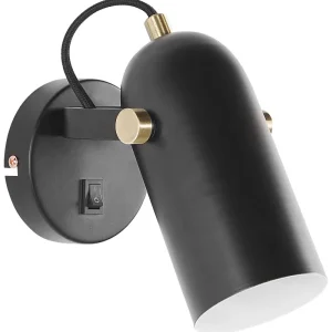 Metal Spotlight Lamp Preto TYRIA