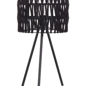 Metal Table Lamp Black CULEBRA