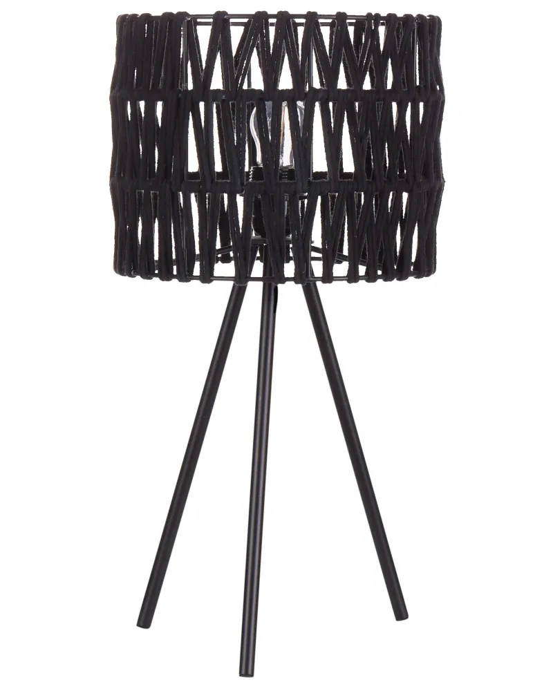 Metal Table Lamp Black CULEBRA