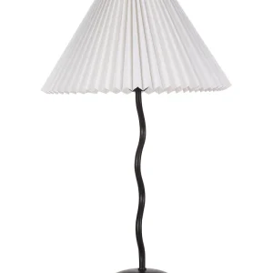 Metal Table Lamp Black and Marfim JIKAWO com Sensor de Luz Diurna