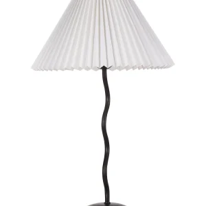 Metal Table Lamp Black and Marfim JIKAWO com Sensor de Luz Diurna