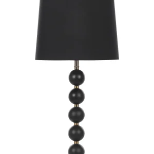 Metal Table Lamp Black and Ouro ASSONET