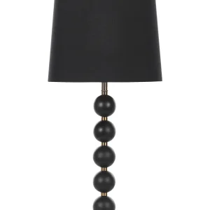 Metal Table Lamp Black and Ouro ASSONET