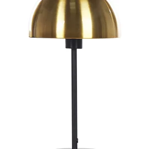 Metal Table Lamp Gold and Ébano SENETTE