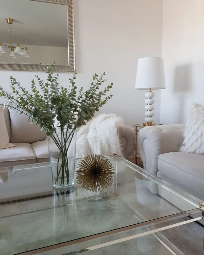 Metal Table Lamp Marfim and Gold FRIO | Entrega Rápida e Segura