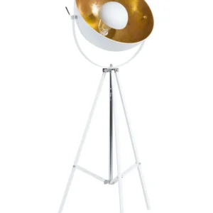 Metal Tripod Lamp Alvo and Gold THAMES II