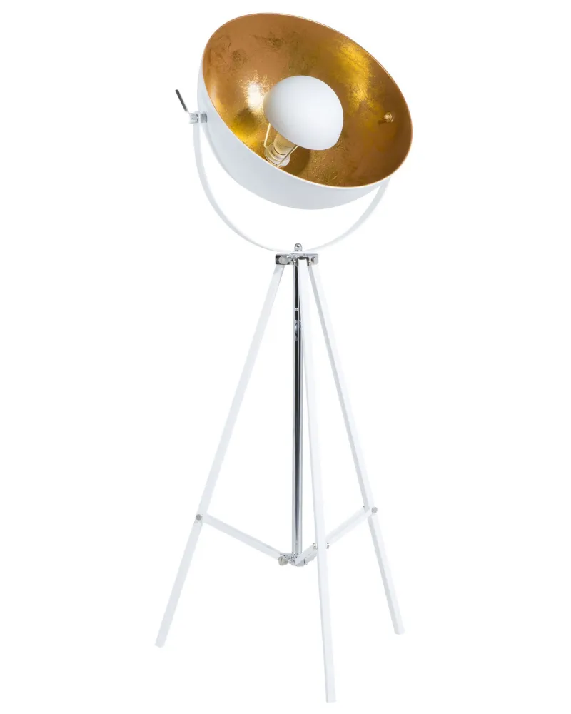 Metal Tripod Lamp Alvo and Gold THAMES II