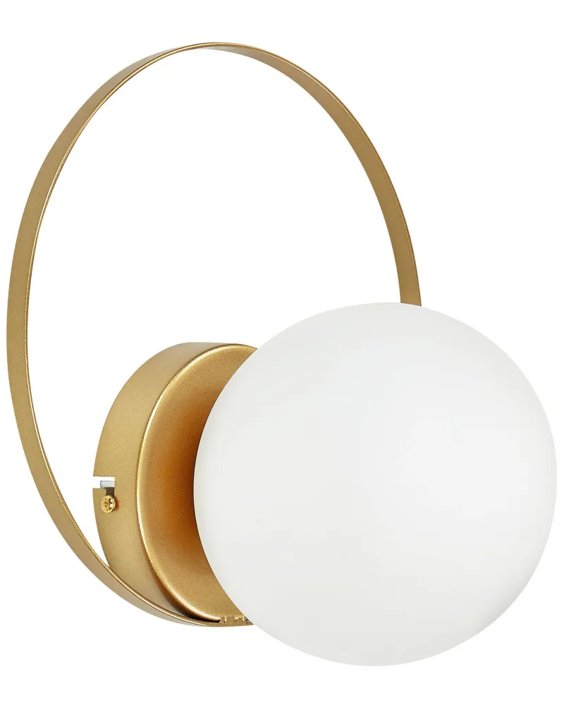 Metal Wall Lamp Gold SNOWY