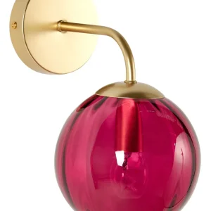 Metal Wall Lamp Vinho BOOMI Alumínio Anodizado