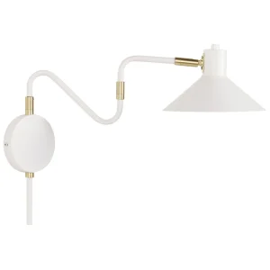 Metal Wall Lamp White BALIEM