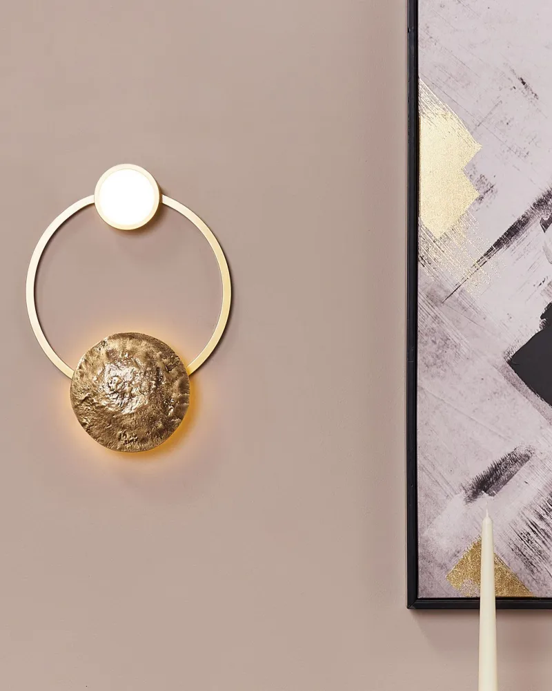 Metálico LED Wall Lamp GOLD PONUGA