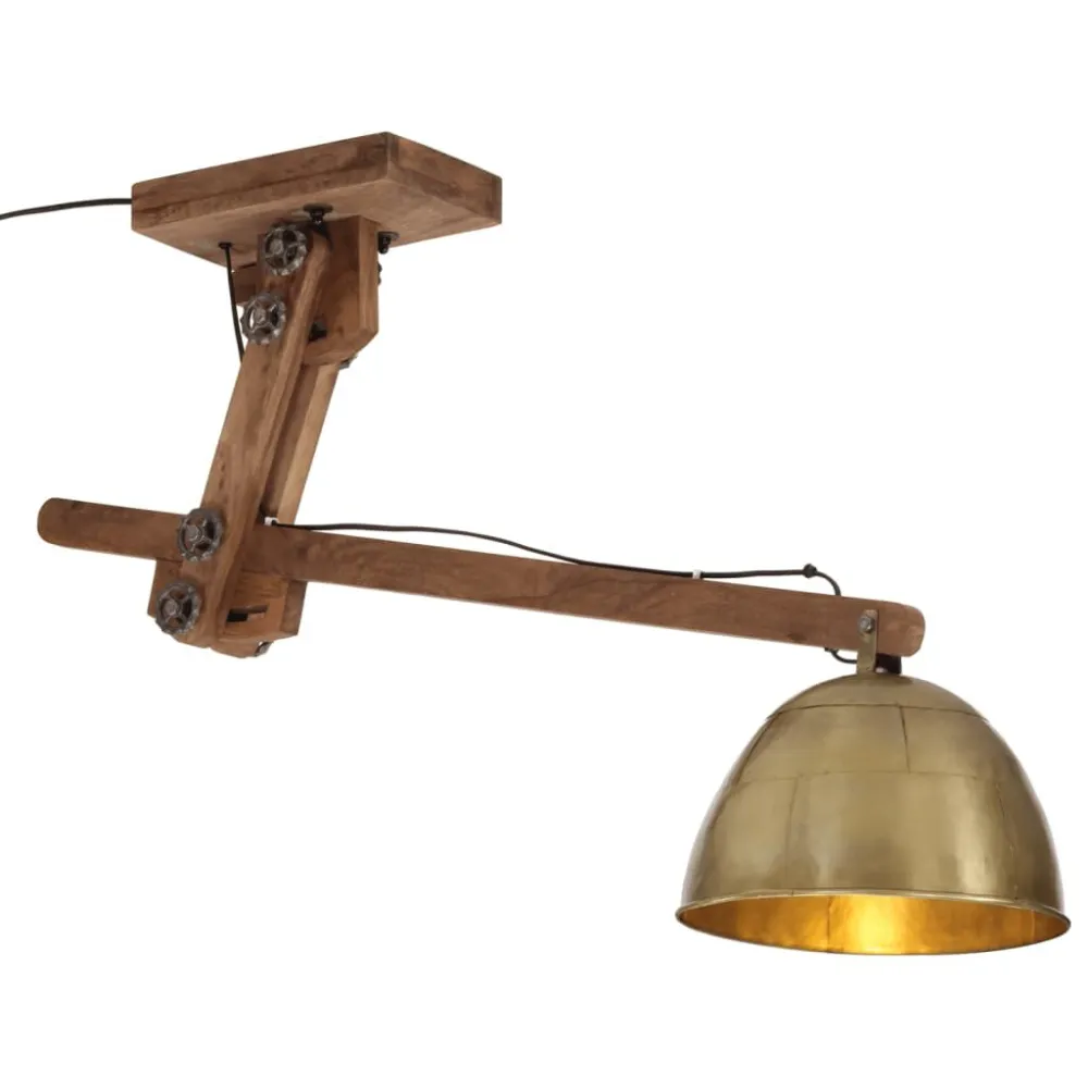 Profissional de Alta Performance Candeeiro de teto 25 W 105x30x65-108 cm E27 acobreado antigo
