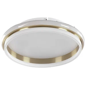 Profissional de Alta Performance Candeeiro de teto LED ⌀ 64 cm metálico branco e dourado TAPING