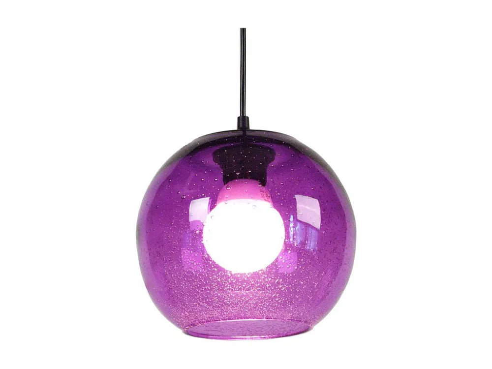 Profissional de Alta Performance Suspensão TOSEL BOULLEGOSA vidro tigela roxo D20 x H77 cm