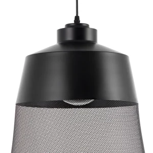 Sensor de Movimento Candeeiro de teto preto MUGA