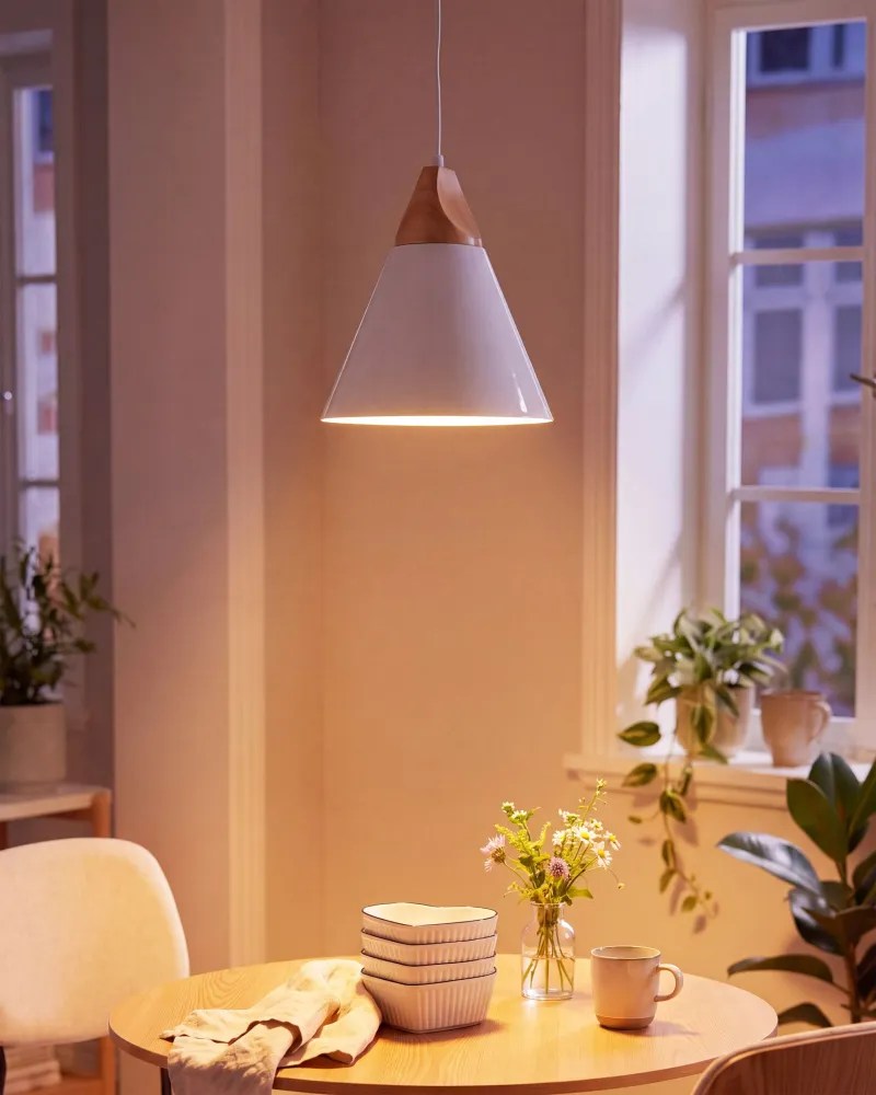 Sensor de Movimento Pendant Lamp Marfim ALBANO