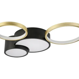 Soquete Adaptador Candeeiro de Teto Alize, Preto, 9,5x60x60 cm, EPIKASA