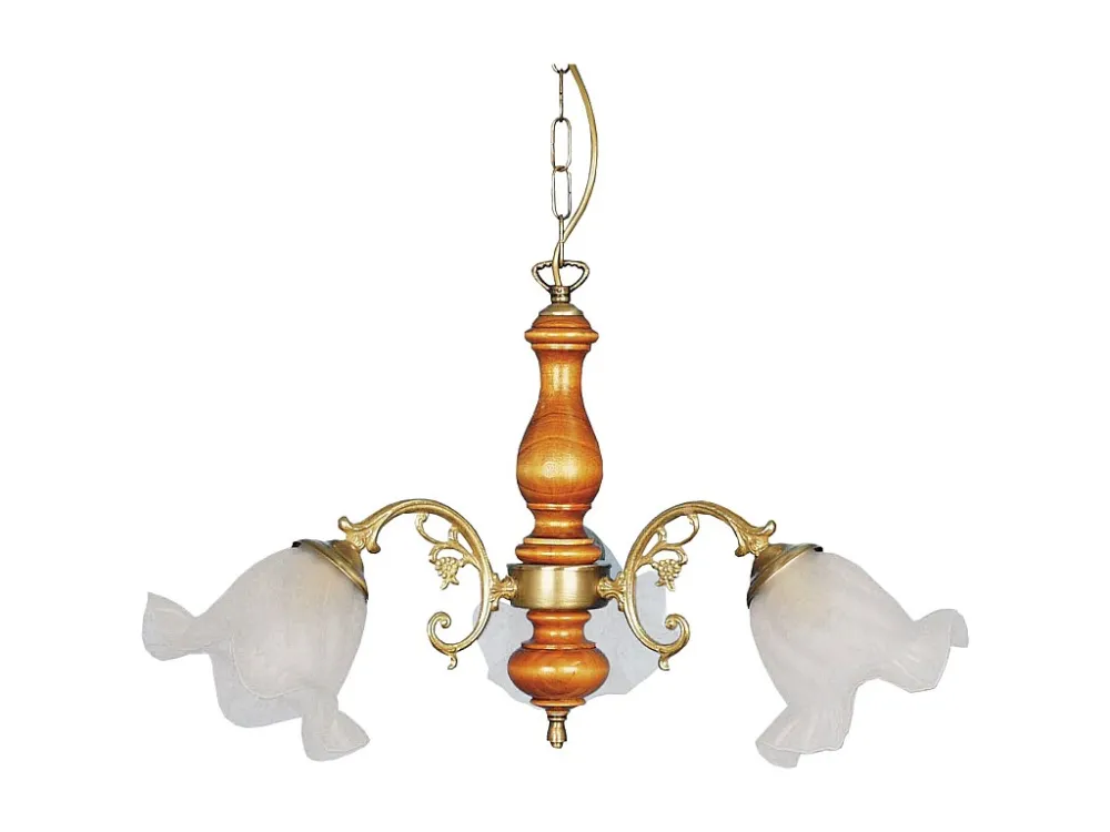 Soquete Adaptador Lustre TOSEL PAMPILLES lâmpada decorativa abaulado âmbar D24 x H46 cm