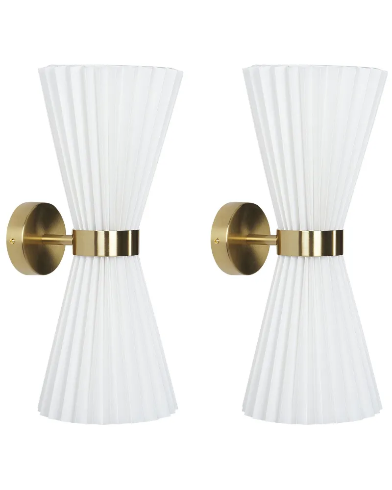 Soquete Adaptador Set 2 Wall Lamps Alvo TELANG