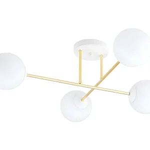 Suporte para Pendente Candeeiro de Teto Magnum, Ouro, 55x26x75 cm, EPIKASA