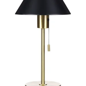 Suporte para Pendente Metal Table Lamp Black and Âmbar CAPARO