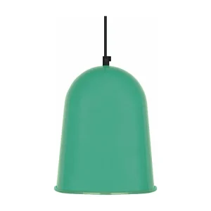 Suspensão TOSEL BALLE ROULÉ metálico cúpula turquesa D21 x H84 cm