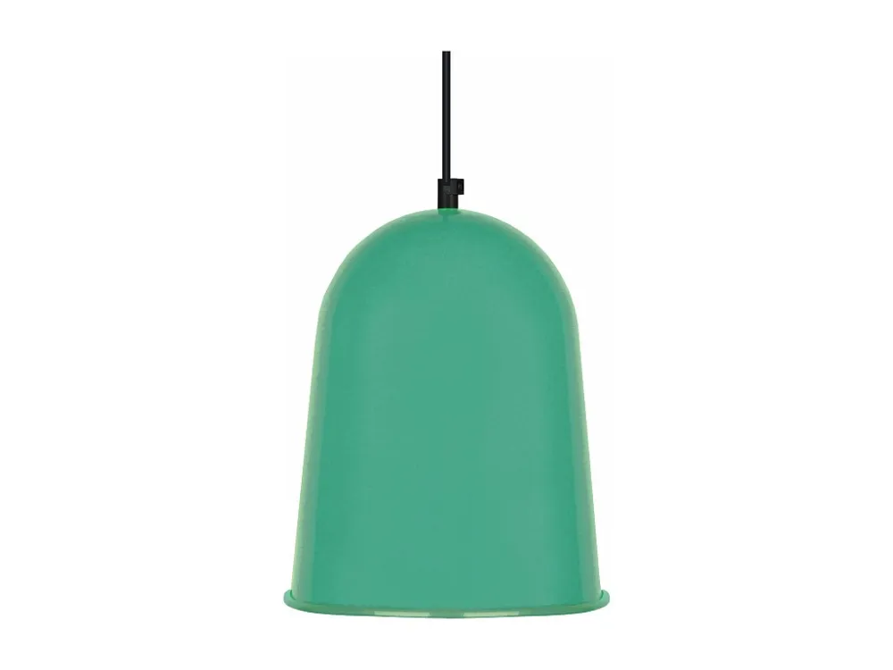 Suspensão TOSEL BALLE ROULÉ metálico cúpula turquesa D21 x H84 cm