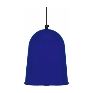 Suspensão TOSEL BALLE ROULÉ metálico cúpula azul D21 x H84 cm