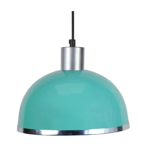 Suspensão TOSEL DEMI BOULE C metálico cúpula malva D29,5 x H68 cm com Timer Programável