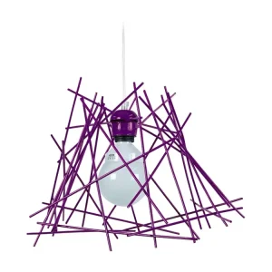 Suspensão TOSEL HEX.INCERTUS metálico bar preto D90 x H90 cm com Garantia Estendida