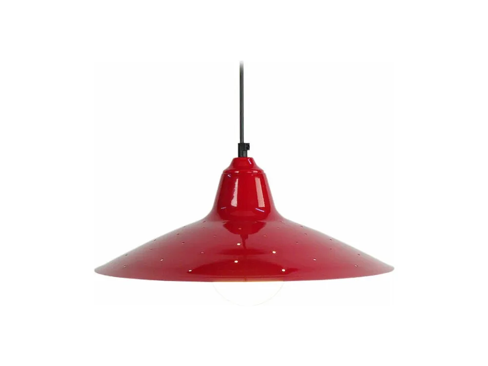Suspensão TOSEL HOLES metálico globo azul D50 x H110 cm