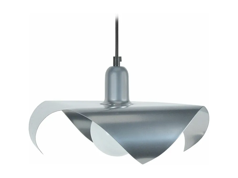 Suspensão TOSEL MOUCHOIR metálico tigela branco D35 x H80 cm