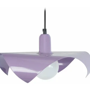Suspensão TOSEL MOUCHOIR metálico tigela ouro D35 x H80 cm