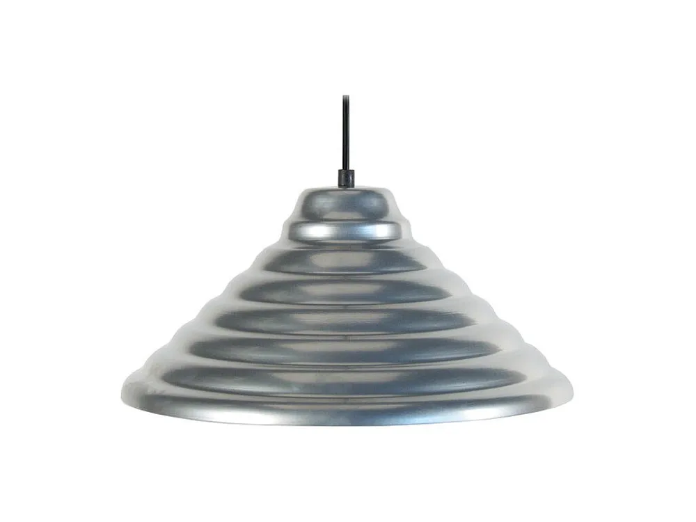 Suspensão TOSEL ONDULÉ metálico oval bronze D33 x H80 cm