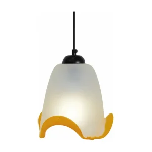 Suspensão TOSEL SOLANGE metálico cilindro castanho D27 x H95 cm (À Prova d'Água)