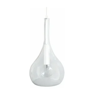 Suspensão TOSEL TREVISO metálico geométrico bege D26 x H88 cm
