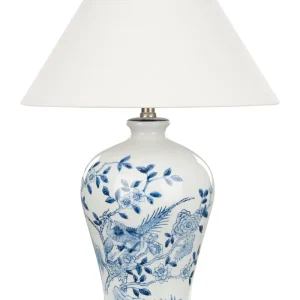 Table Lamp Branco and Blue MAGROS