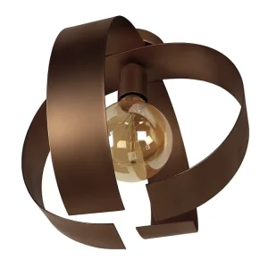 Transformador para Spot Plafonier TOSEL TOUVOIS metal abstrato bronzeado D26 x H27 cm