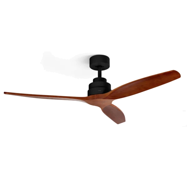 Transformador para Spot Ventoinha de Teto UFESA Tibet Negro Roble | 132cm, 6 velocidades, DC 40W