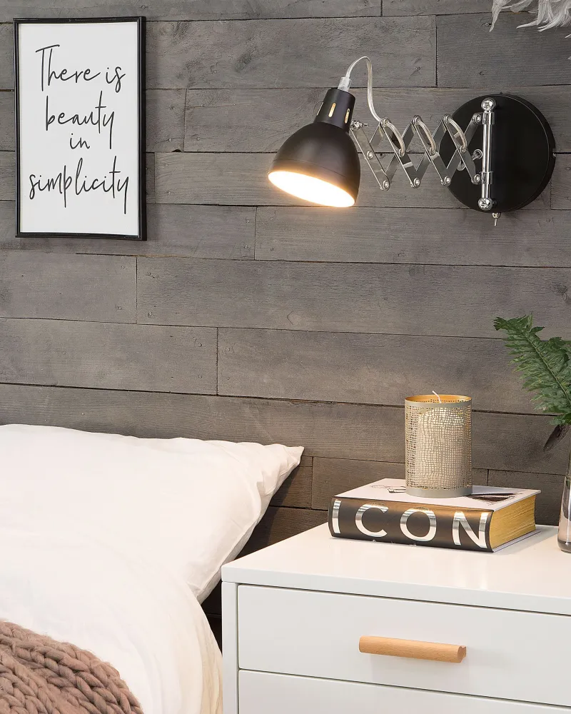 Wall Lamp Metálico Black HARRINGTON