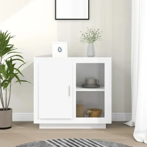 Aparador 80x40x75 cm branco com Garantia Estendida