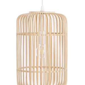 Bamboo Pendant Lamp Light Wood AISNE