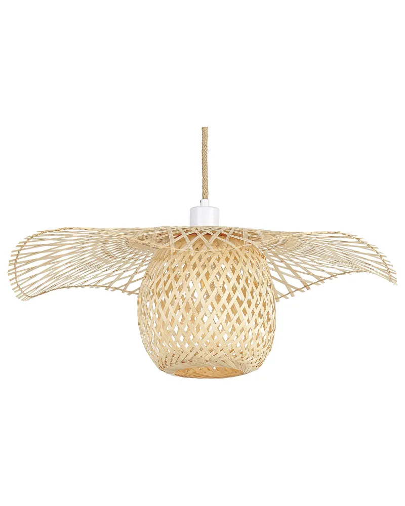 Bamboo Pendant Lamp Light Wood BONITO