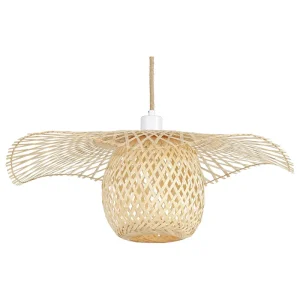 Bamboo Pendant Lamp Light Wood BONITO