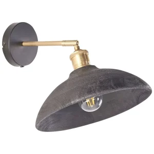 Mango Wood Wall Lamp Negro YERALA