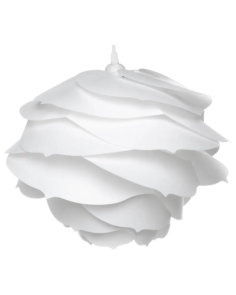 Plastic Pendant Lamp White NILE