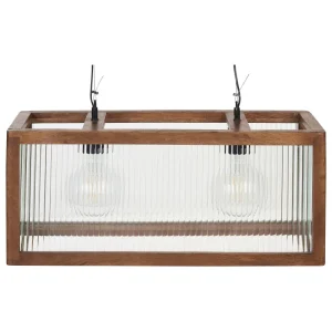 Profissional de Alta Performance Mango Wood Pendant Lamp Light PENNA