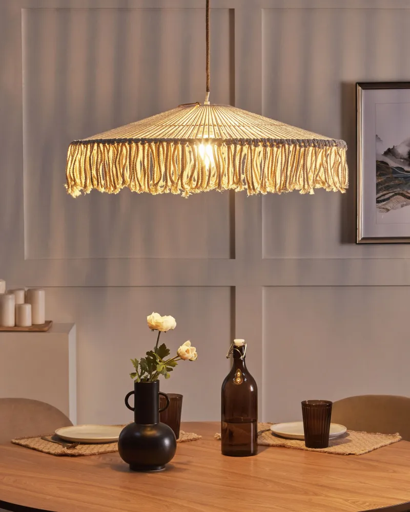 Tassel Pendant Lamp Tom neutro AKOBO (À Prova d'Água)